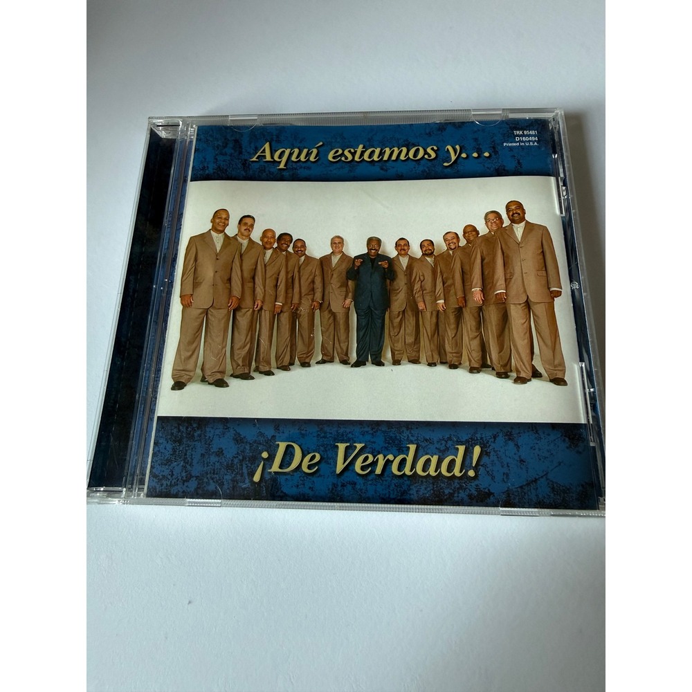 El Gran Combo De Puerto Rico Aqui Estamos Y De Verdad CD 2004 Sony  Salsa